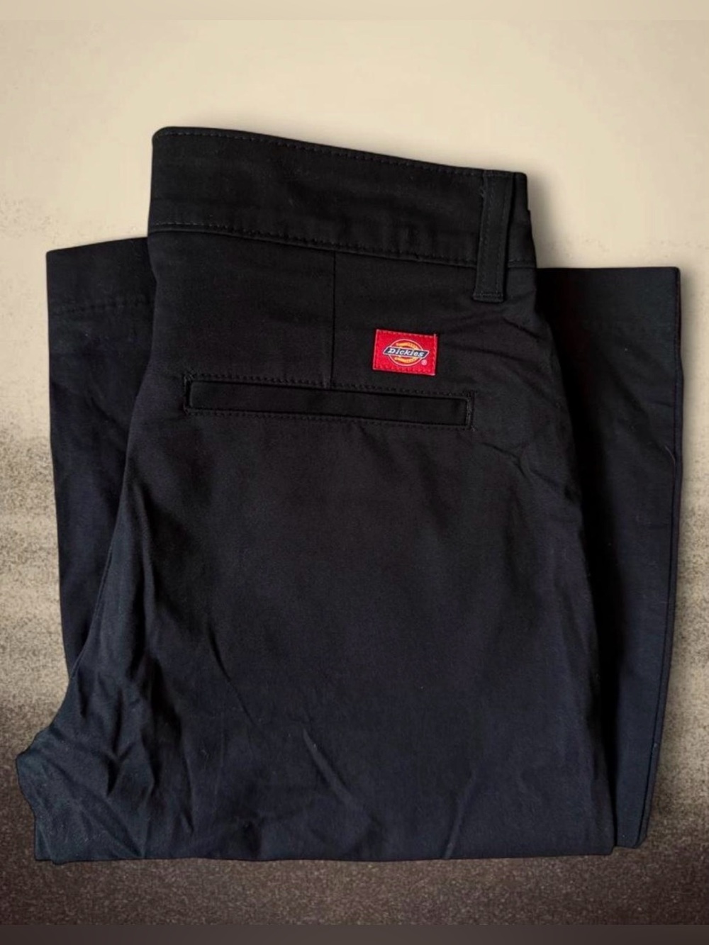 Dickies Crafted for Women Black Relaxed Fit Work Pants